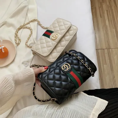 Gucci PU Leather Fashionable Shoulder Bag